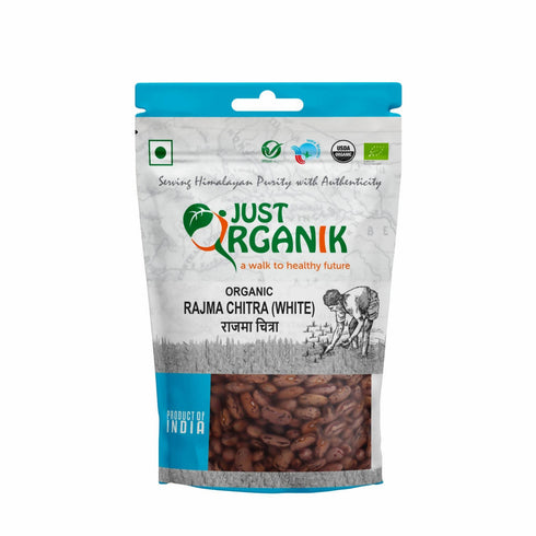 Just Organik Rajma Chitra White